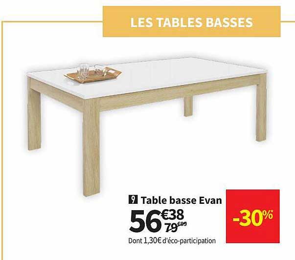 Table Basse Evan