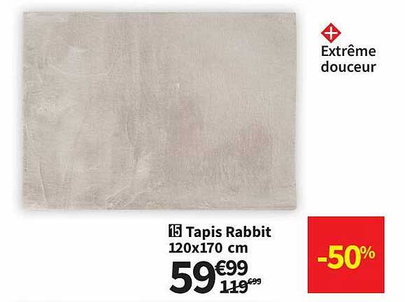 tapis rabbit 120 x 170 cm