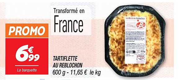 Tartiflette Au Reblochon