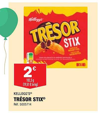 Trésor Stix Kellogg's