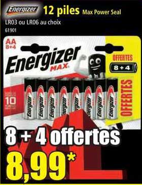 12 piles max power seal energizer