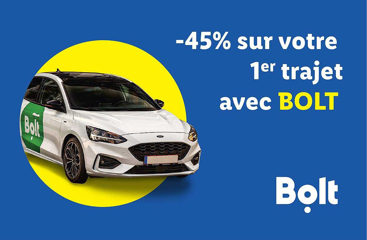 1er trajet avec bolt