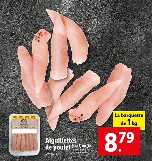 Aiguillettes De Poulet