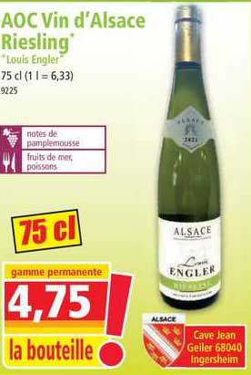 aoc vin d'alsace riesling