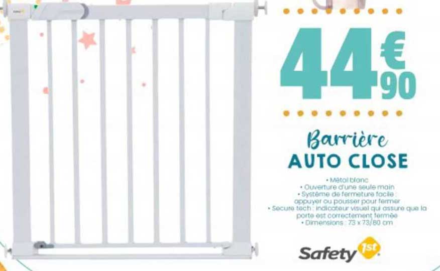 barrière auto close safety