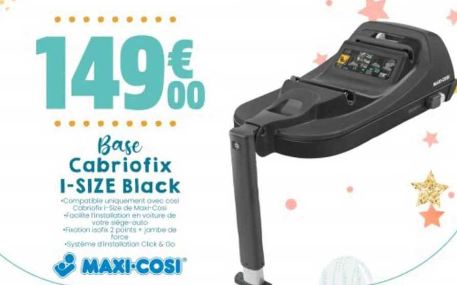 base cabriofix i-size black maxi-cosi