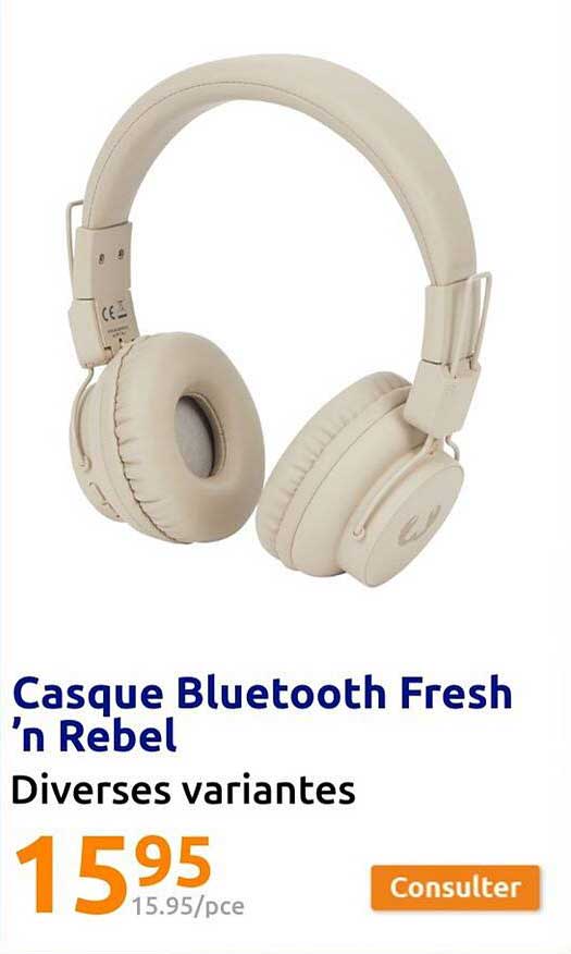 casque bluetooth fresh 'n rebel
