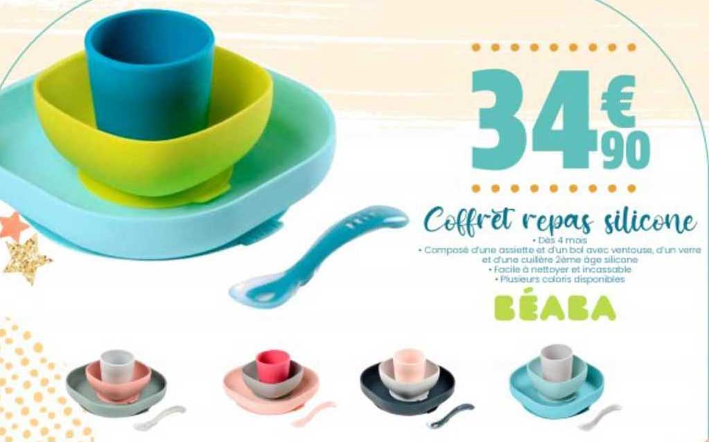 Coffret Repas Silicone Béaba