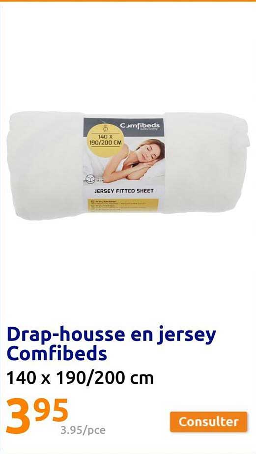 drap-housse en jersey comfibeds