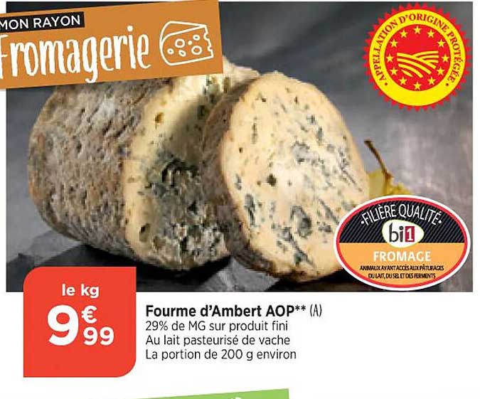 fourme d'ambert aop