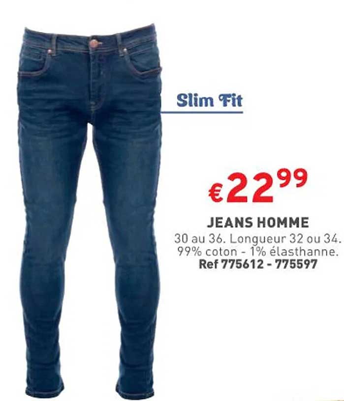 Jeans Homme Slim Fit