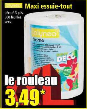 maxi essuie-tout lalynea