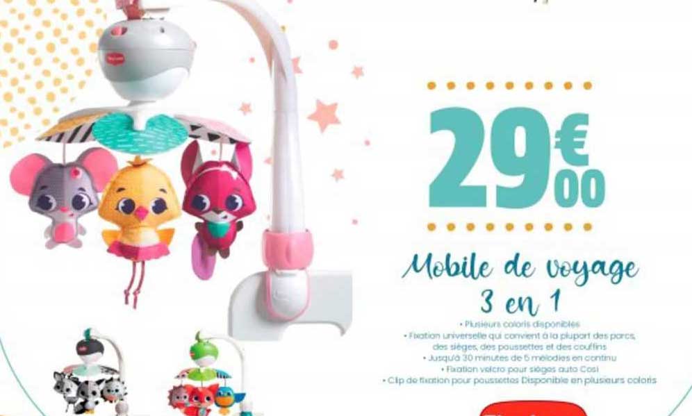 Mobile De Voyage 3 En 1