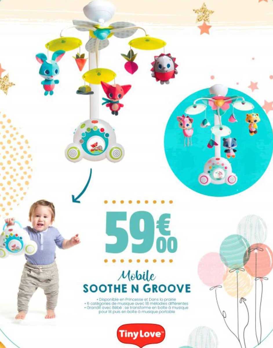 mobile soothe n groove tiny love