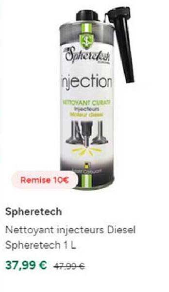 nettoyant injecteurs diesel spheretech 1 l