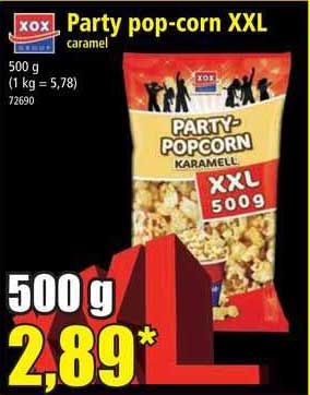 Party Pop-corn Xxl Caramel Xox Group