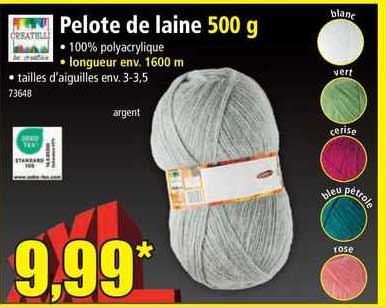 pelote de laine 500 g