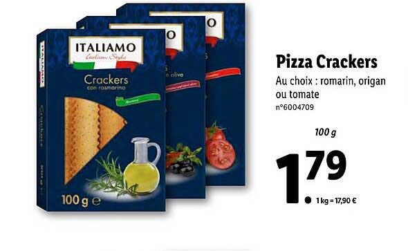 Pizza Crackers