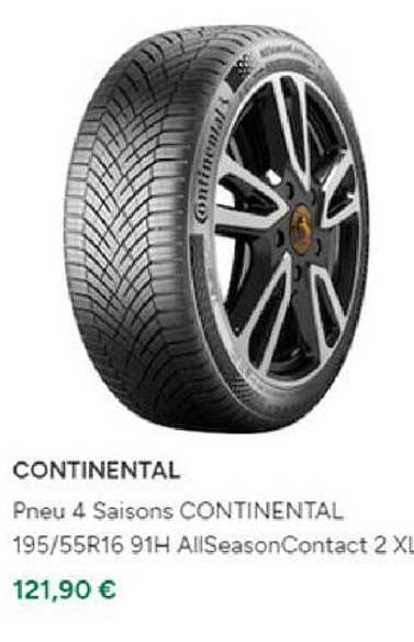 Pneu 4 Saisons Continental