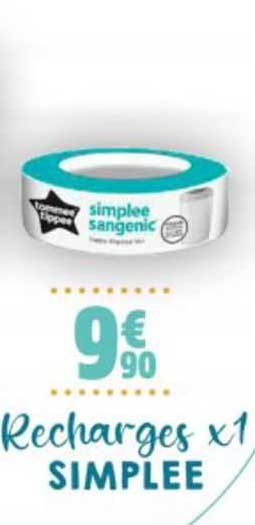 Recharges X 1 Simplee