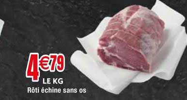 Rôti échine Sans Os