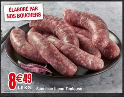 saucisse façon toulouse