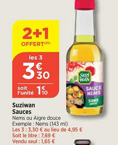 suziwan sauces