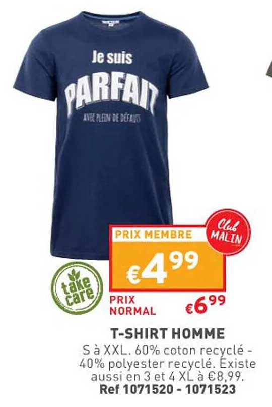 t-shirt homme