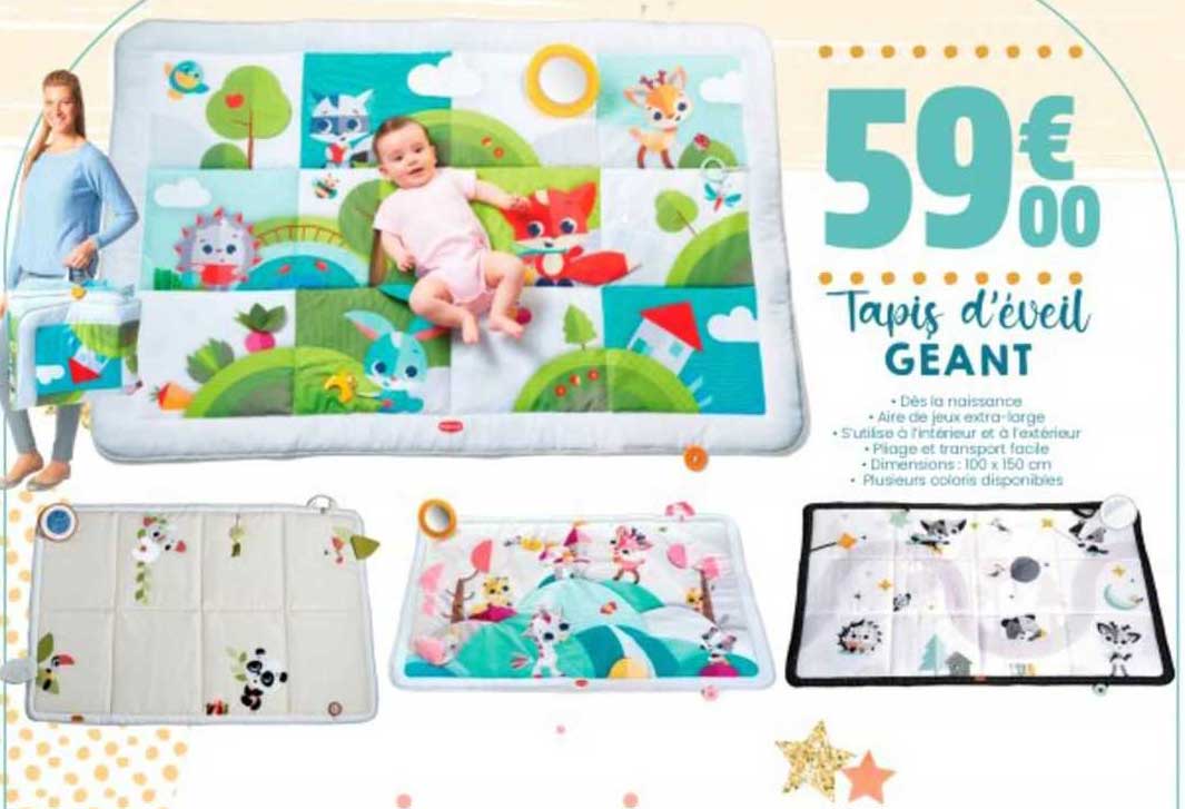 tapis d'éveil géant
