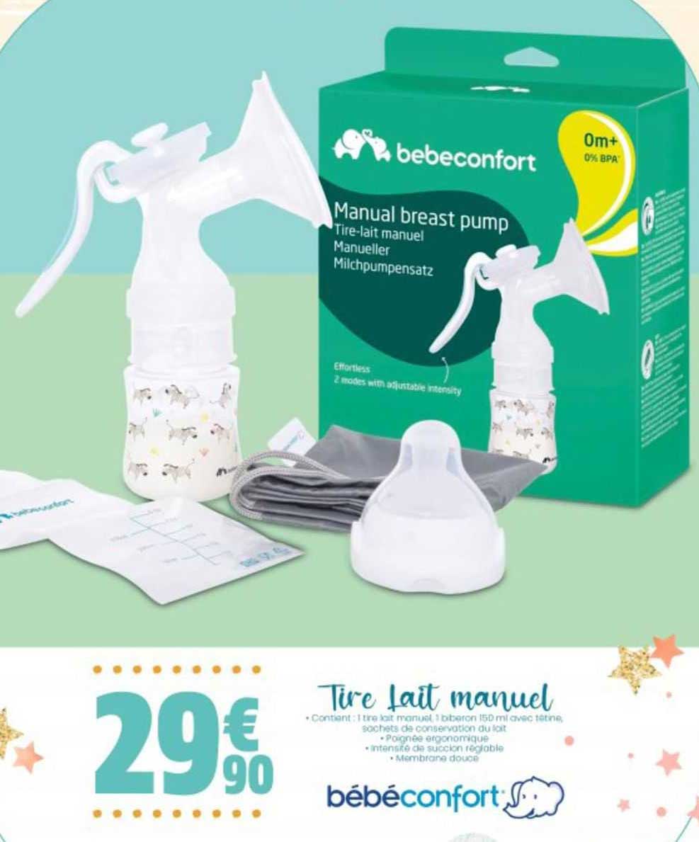 tire lait manuel bébé confort