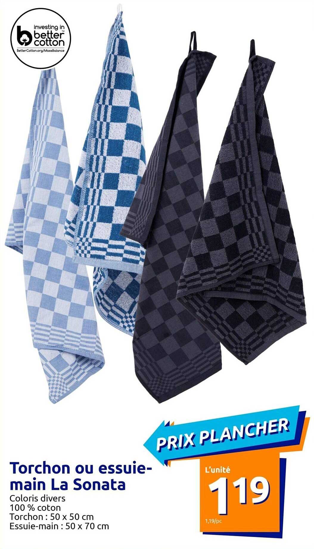 torchon ou essuie-main la sonata