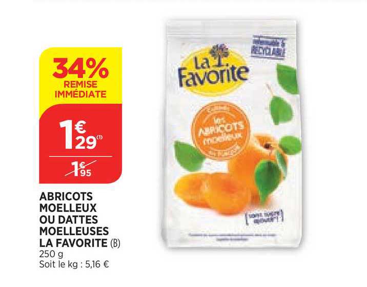 Abricots Moelleux Ou Dattes Moelleuses La Favorite