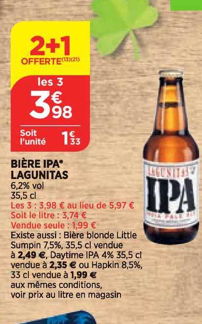bière ipa lagunitas
