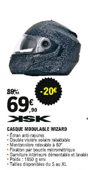 casque modulable wizard ksk
