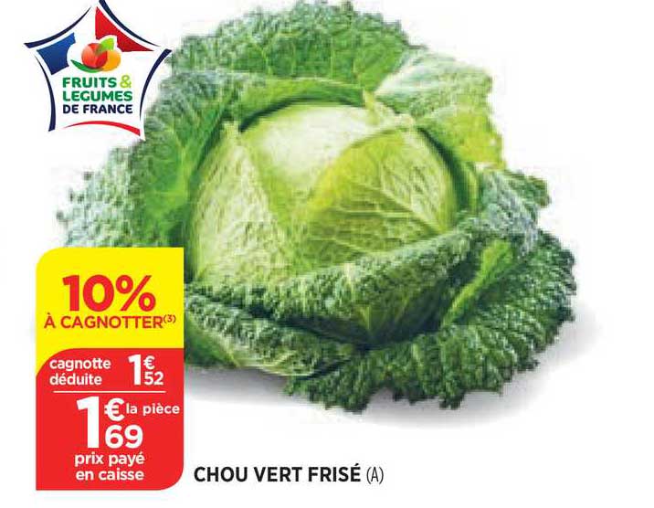 chou vert frisé