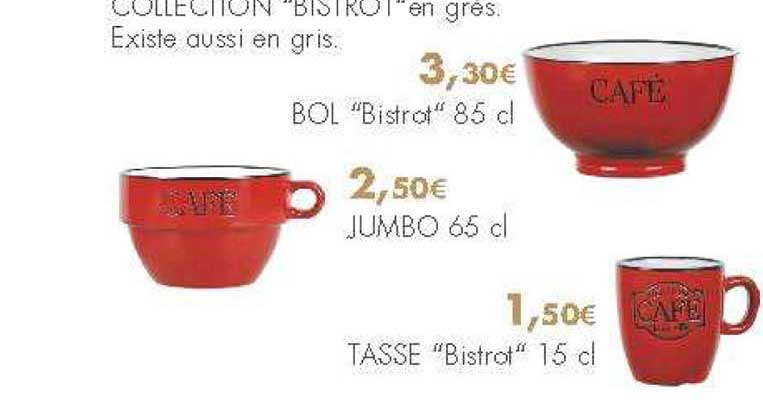 collection bistrot en gres existe aussi en gris bol bistrot jumbo tasse bistrot