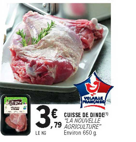 cuisse de dinde la nouvelle agriculture