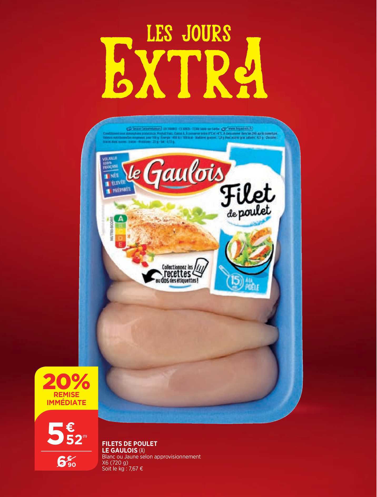 Filets De Poulet Le Gaulois