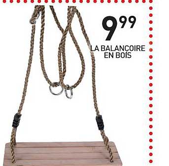 la balançoire en bois