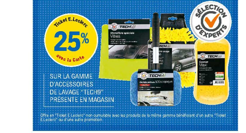 La Gamme D'accessoires De Lavage "tech9"