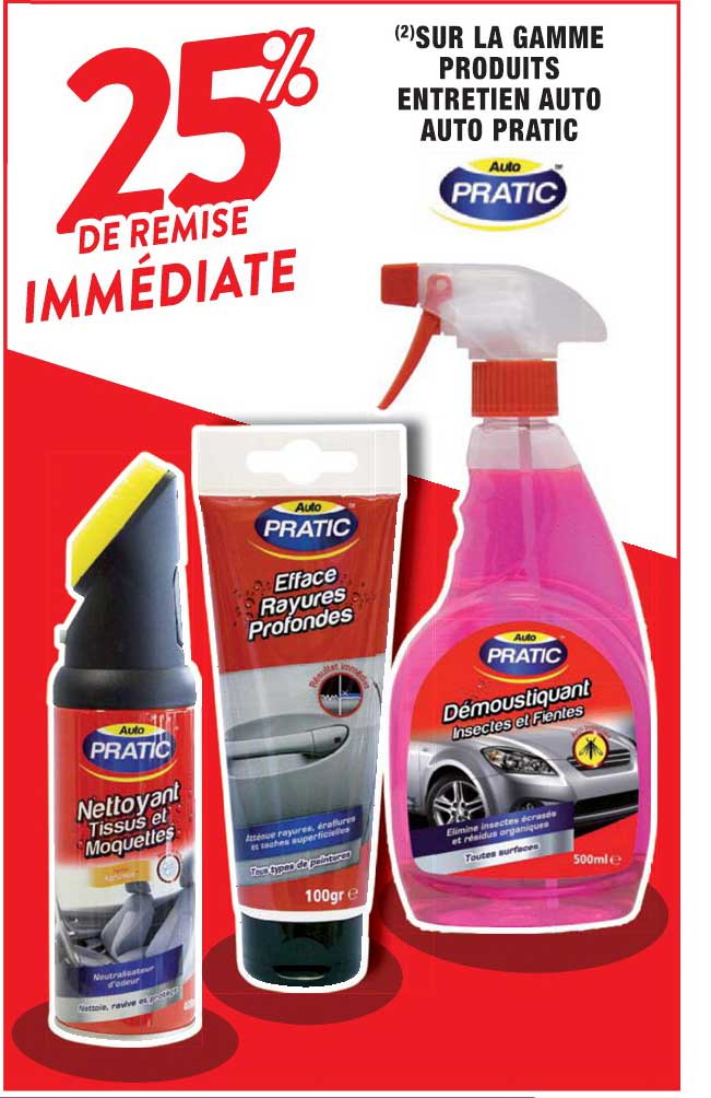 la gamme produits entretien auto auto pratic