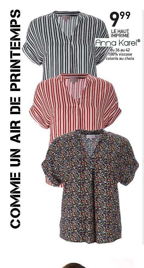 le haut imprimé anna karel
