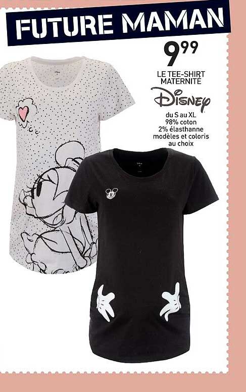 le tee-shirt maternité disney