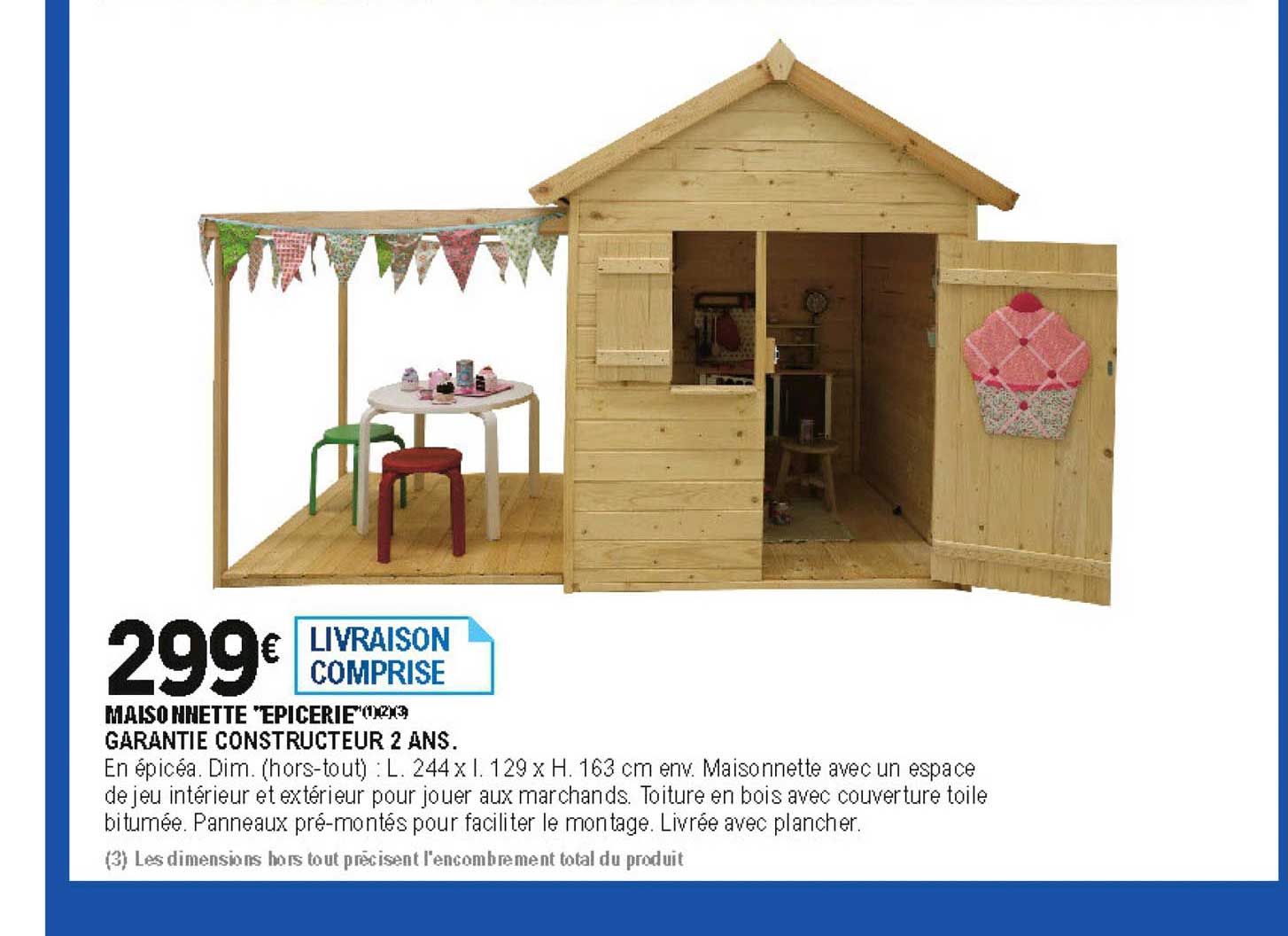 maisonnette épicerie