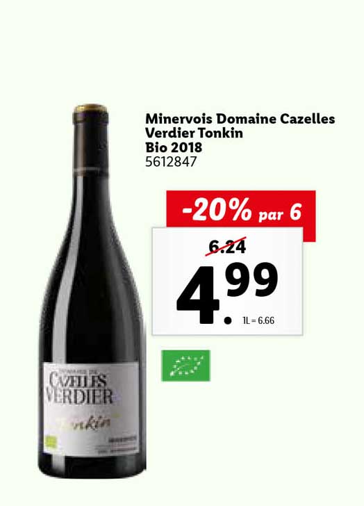 minervois domaine cazelles verdier tonkin bio 2018
