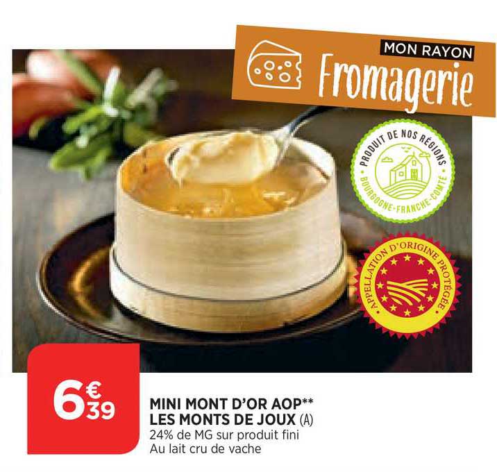 mini mont d'or aop les monts de joux