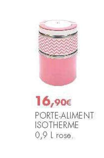 porte aliment isotherme