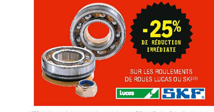 roulements de roues lucas ou skf
