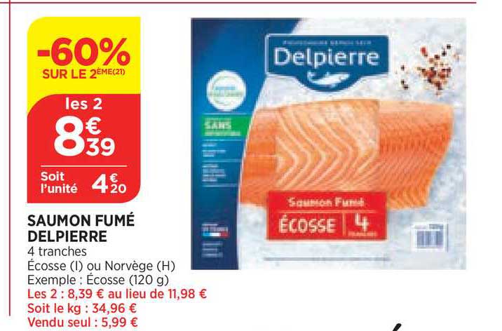 Saumon Fumé Delpierre