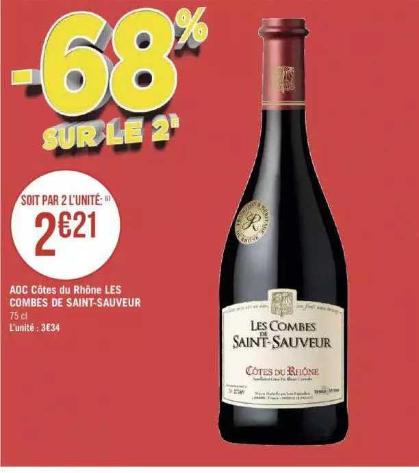 aoc côtes du rhône les combes de saint-sauveur